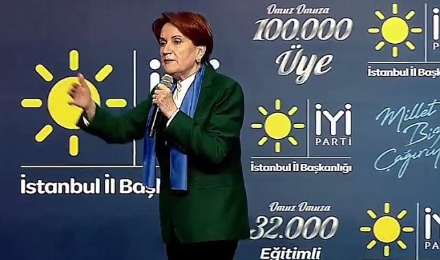 Meral Akşener: İstanbul'da da Türkiye'de de birinci olacağız