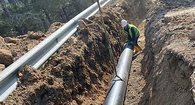 Muğla Büyükşehir, 30 milyonluk yatırımla Datça Betçe'nin içme suyu hattını tamamladı