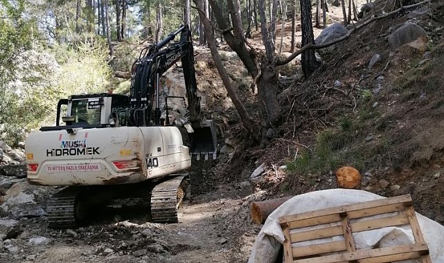Muğla Büyükşehir'den Dalaman Çöğmen Mahallesine ek içme suyu
