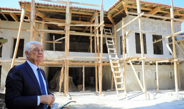 Muğla Menteşe'de tarihi konak yeniden canlanıyor