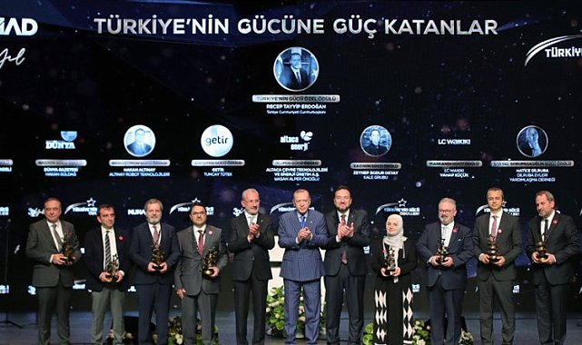 MÜSİAD'dan ERÜ'ye ödül