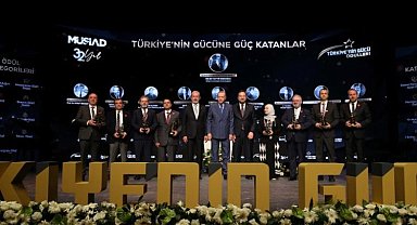 MÜSİAD'tan Cumhurbaşkanı Erdoğan'a özel ödül