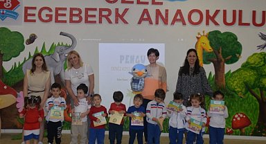 Pengu'nun yazarı Bursalı miniklerle buluştu