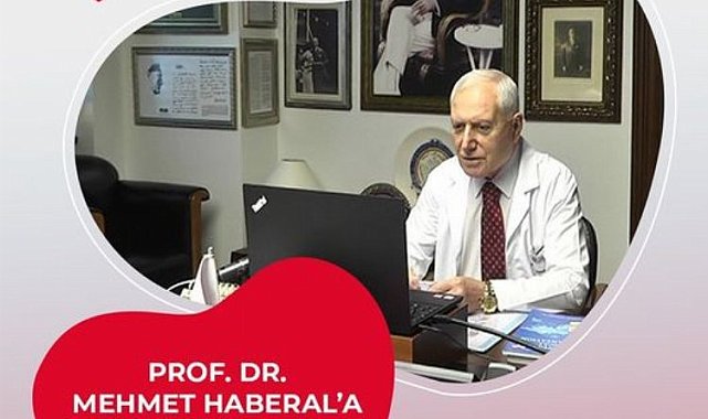 Prof. Dr. Mehmet Haberal'a bir ödül daha!