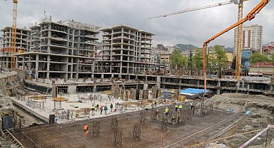 Rize'de Belediye Blokları ve Taşlıdere Kentsel Dönüşüm çalışmaları tamamlanıyor