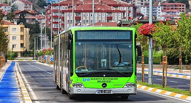 Sakarya Büyükşehir'le huzur dolu bayram: 25 bin kişi ücretsiz yolculuk yaptı