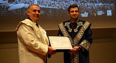 Selçuk Bayraktar'a Fahri Doktor unvanı