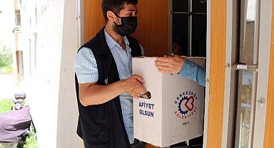 Tekirdağ Çerkezköy'de ramazanda 9 bin aileye yardım yapıldı