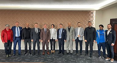 TKF Başkan Adayı Alaftargil'den Kayseri Hacılar Belediyesine ziyaret