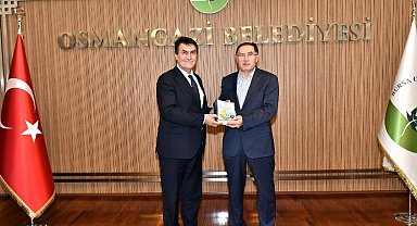 Türk Devletleri Ombudsmanları, Bursa Osmangazi'de Başkan Dündar'ı ziyaret etti