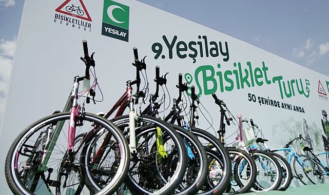 Yeşilay farkındalığa pedal çevirecek