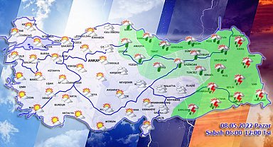 Yurtta bugün hava nasıl olacak?