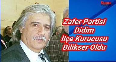 Zafer Partisinin Didim ilçe kurucu başkanlığına Tuğrul Bilikser atandı.