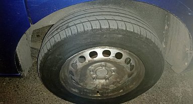 Adıyaman'da lastikleri kesen şahıslar yakalandı