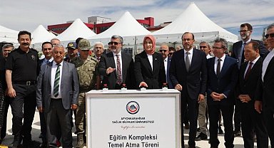 Afyon'da eğitim kompleksi için start verildi