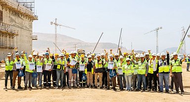 Akkuyu NGS'de ilk ünite kaynak işlemleri tamamlandı