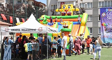 Amasya'da çocuklardan mutlusu yok