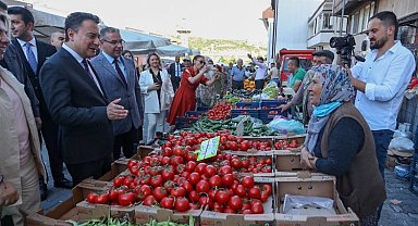 Ankaralı esnafla 'Babacan' sohbeti