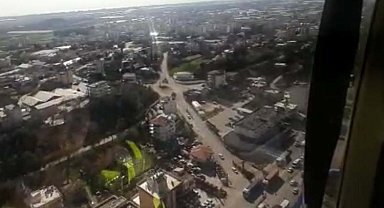 Antalya'da kuş bakışı denetim