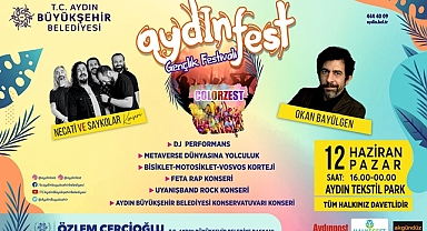 AYDIN BÜYÜKŞEHİR BELEDİYESİ GENÇLERİ AYDINFEST’TE BULUŞTURUYOR