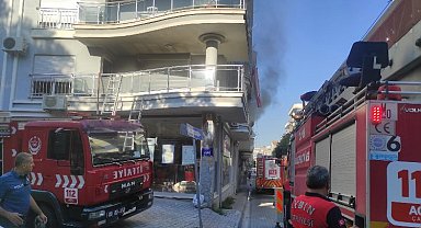 Aydın'da ev yangını: 1 yaralı