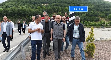 Bakan Karaismailoğlu Sinop Ayancık'ta