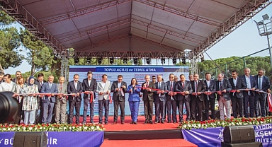 BAŞKAN ATABAY TEKSTIL PARK AÇILIŞINA KATILDI