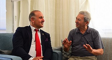 Başkan Kaya'dan şehit babalarına ziyaret