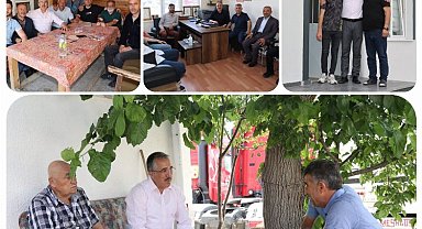 Başkan Savran esnafın sorunlarını dinledi