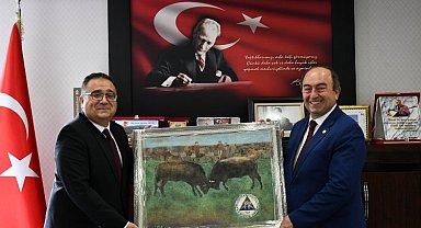 Batum Başkonsolosu'ndan Elçin'e ziyaret