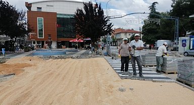 Bilecik Pazaryeri'nde 'Kamil Koç' anısını yaşatan parkta revizyon
