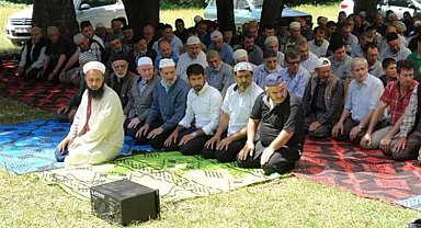 Bilecik Pazaryeri'nde yağmur için dua etti