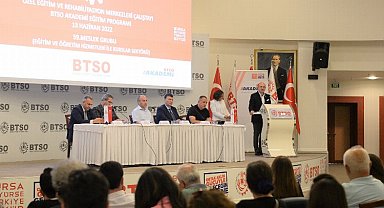 BTSO'da eğitime yönelik 'özel' çalıştay