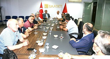 Bursa AKYAD'dan Saadet Partisi'ne iade-i ziyaret