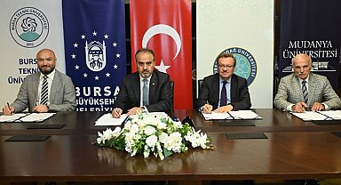Bursa Büyükşehir'den 3 akademik iş birliği