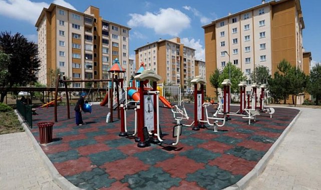Bursa İnegöl'de Baykoca'nın oyun alanları yenilendi