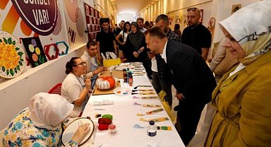 Bursa İnegöl'de 'engelsiz' sergi