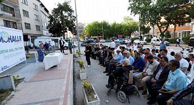 Bursa İnegöl'de mahalle buluşmaları yeniden başladı