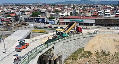 Bursa Mudanya Kavşağı'nda çalışmalar hızlandı