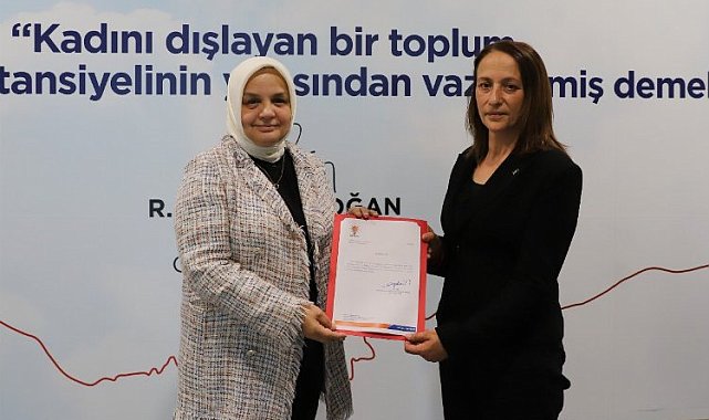 Bursa Mudanya'da AK Parti Kadın Kolları Çilem Palancı'ya emanet
