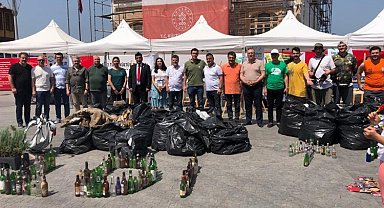 Bursa Mudanya'da STK'lardan mıntıka temizliği