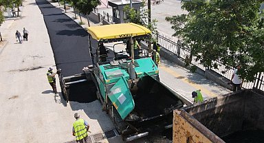 Bursa Yıldırım'da 6 ayda 22 bin ton asfalt