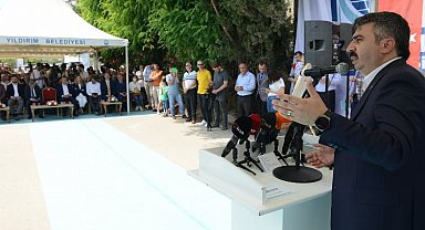 Bursa Yıldırım'da hem açılış hem müjde