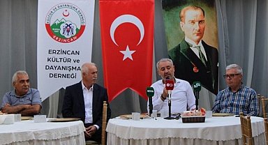 Bursa'da Erzincanlılar'dan değişim mesajı