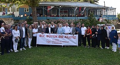 Bursa'da huzurevinde yaşayan babalar 'Gençlik Kampı'nda buluştu