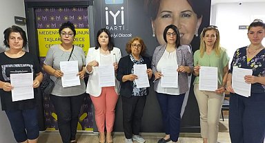 Bursa'da İYİ Partili kadınlardan suç duyurusu