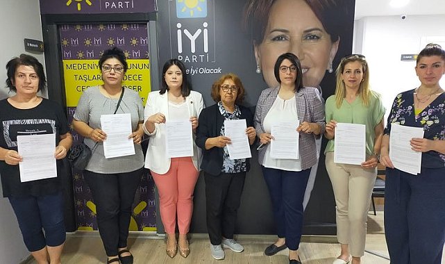 Bursa'da İYİ Partili kadınlardan suç duyurusu