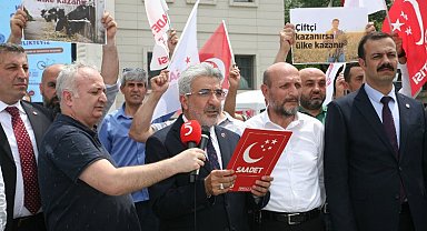 Bursa'da 'Saadet'liler iktidarı samimiyete davet etti