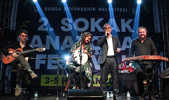 Bursa'da sokak sanatçılarından muhteşem final