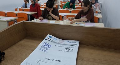 Bursa'da YKS öncesi 'Büyük' prova